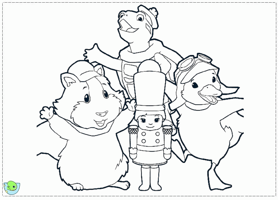 wonder pets Colouring Pages (page 2)
