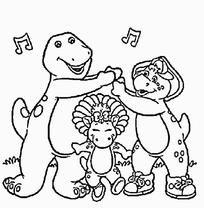 Barney Coloring Pages (18 of 33)