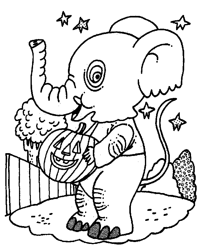 Happy Halloween Costume Kids Coloring Pages