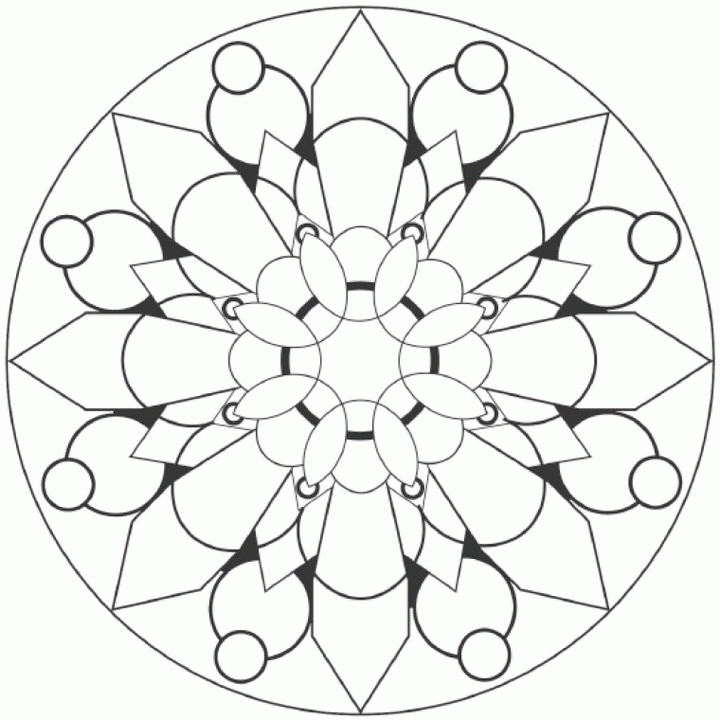 Coloring Pages Advanced Level Celtic Heart Mandala Coloring Pages 
