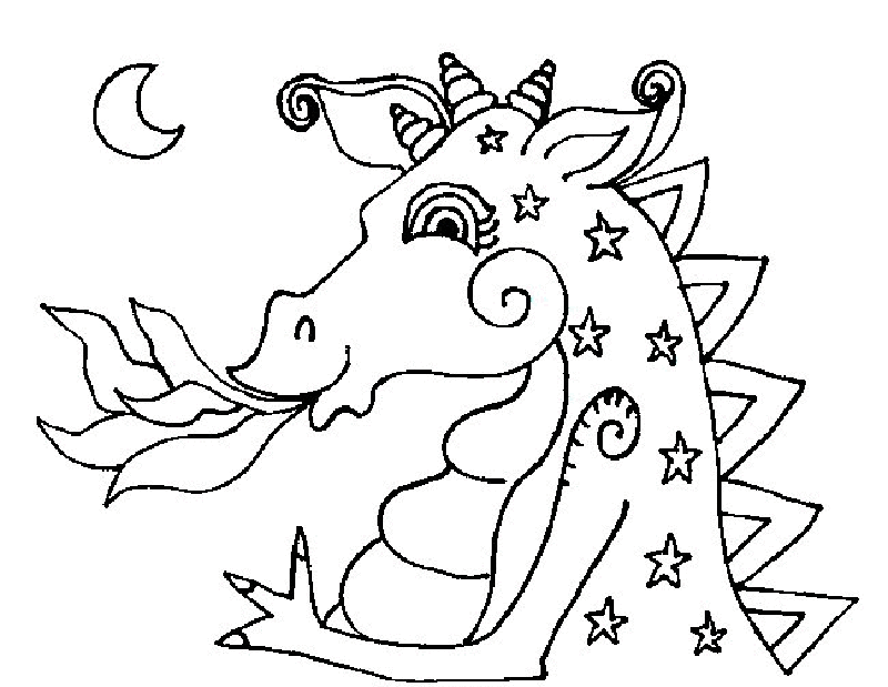 Dragons Coloring Pages 16 | Free Printable Coloring Pages 