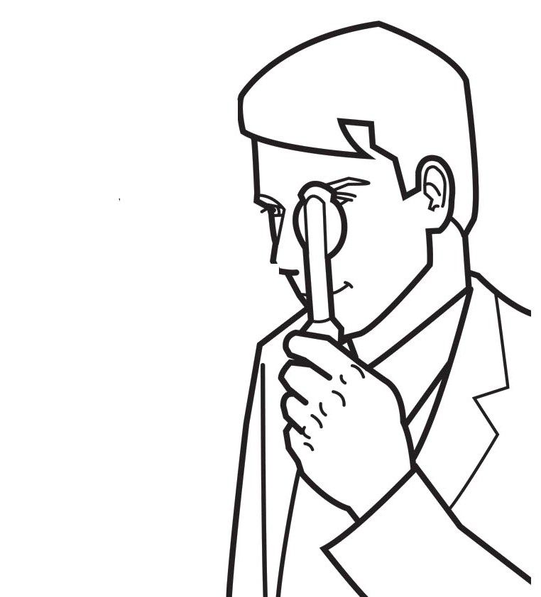 Doctor Day Coloring Pages : Eye Doctor Coloring For Kids Kids 
