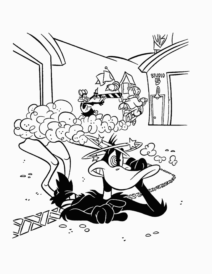 Looney-tunes-coloring-10 | Free Coloring Page Site