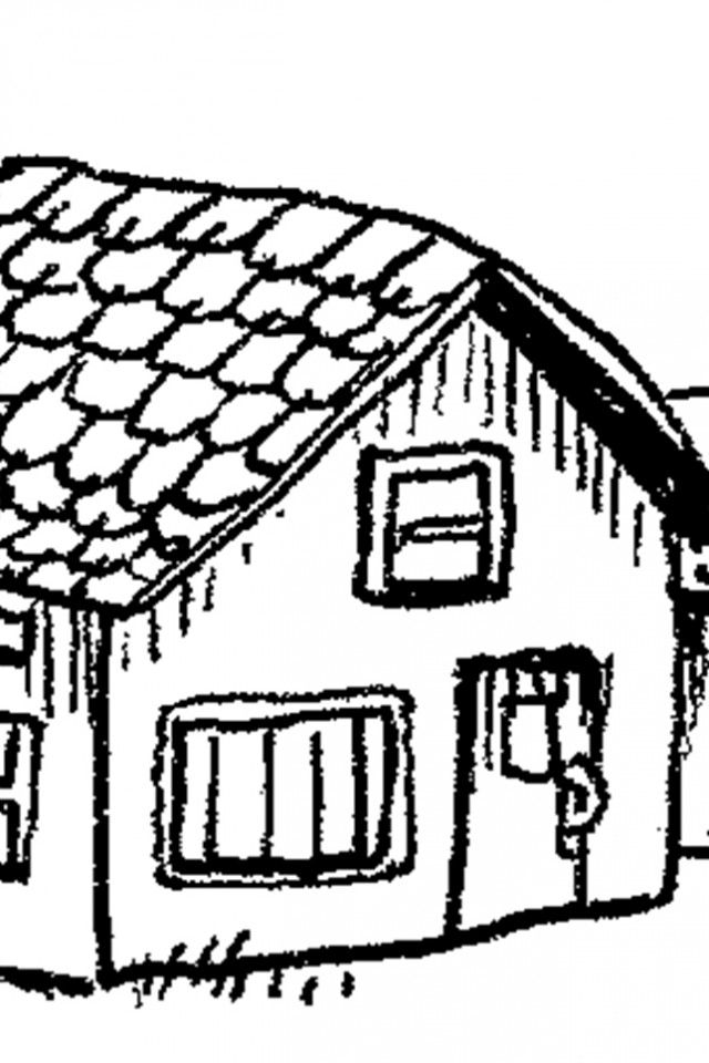 Schoolhouse Coloring Pages | download free printable coloring pages
