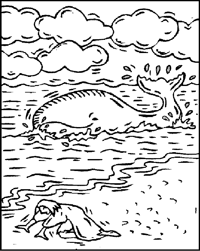Jonah-coloring-11 | Free Coloring Page Site