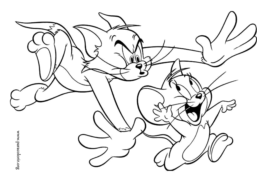 coloring pages tom and jerry | Kids Activities