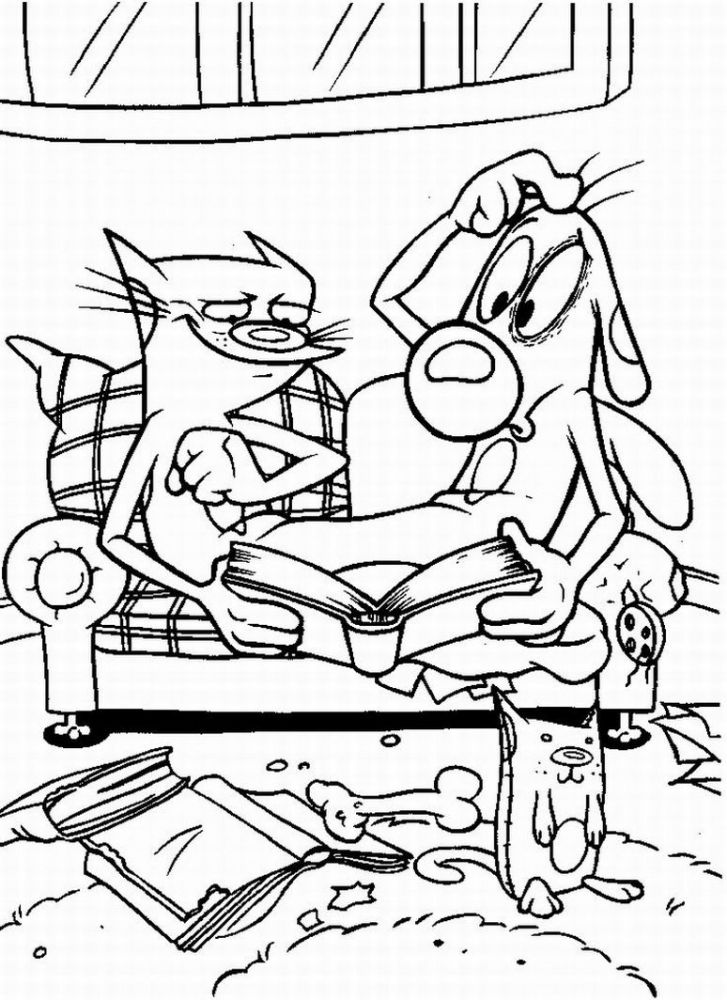 Nickelodeon caracteres Colouring Pages (page 3)