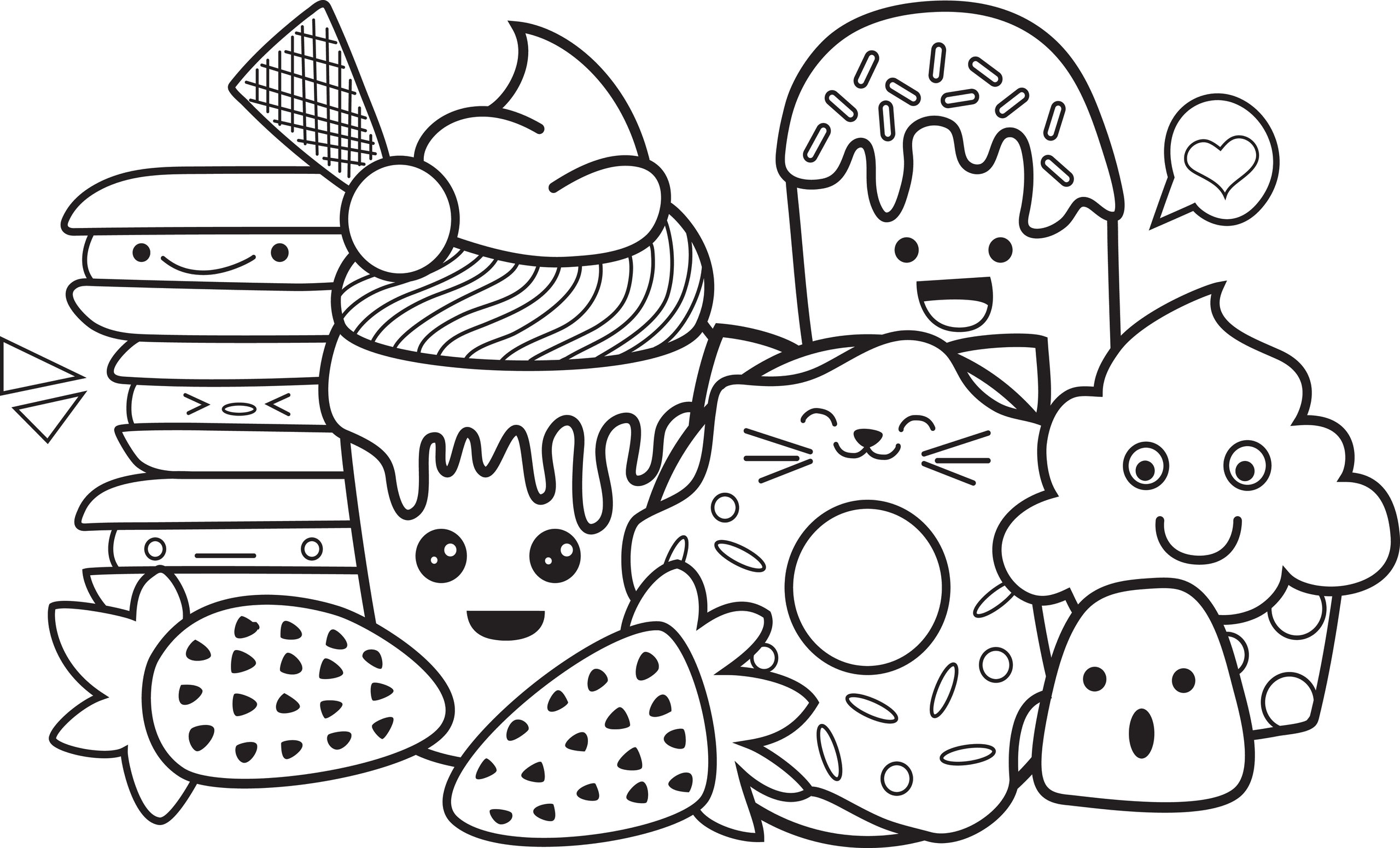 Pieces Of Candy Coloring Pages   Coloring Home