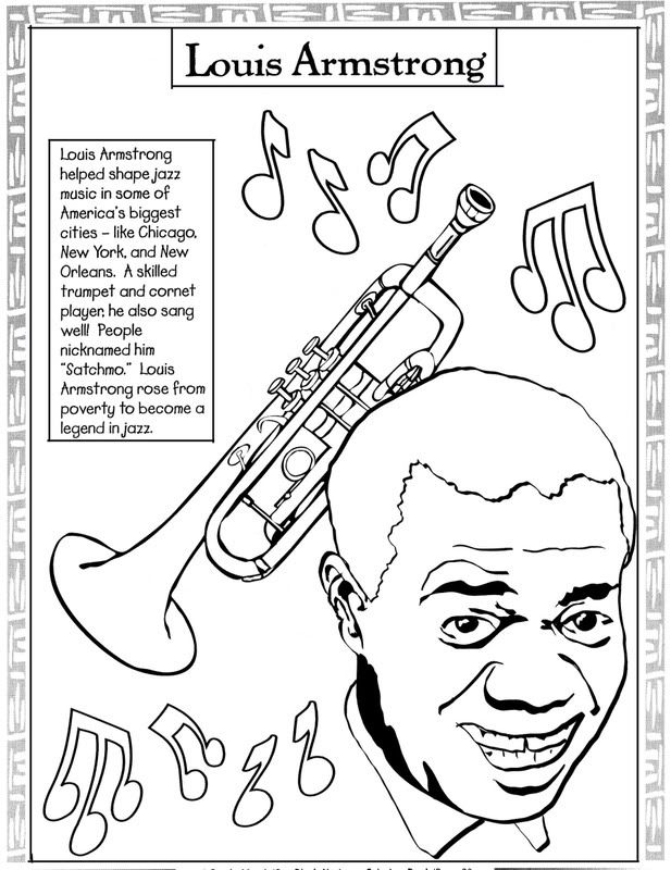 Every Month Is Black History Month: Black History Coloring Pages ...