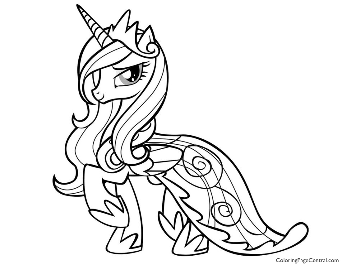 My Little Pony Alicorn Coloring Pages