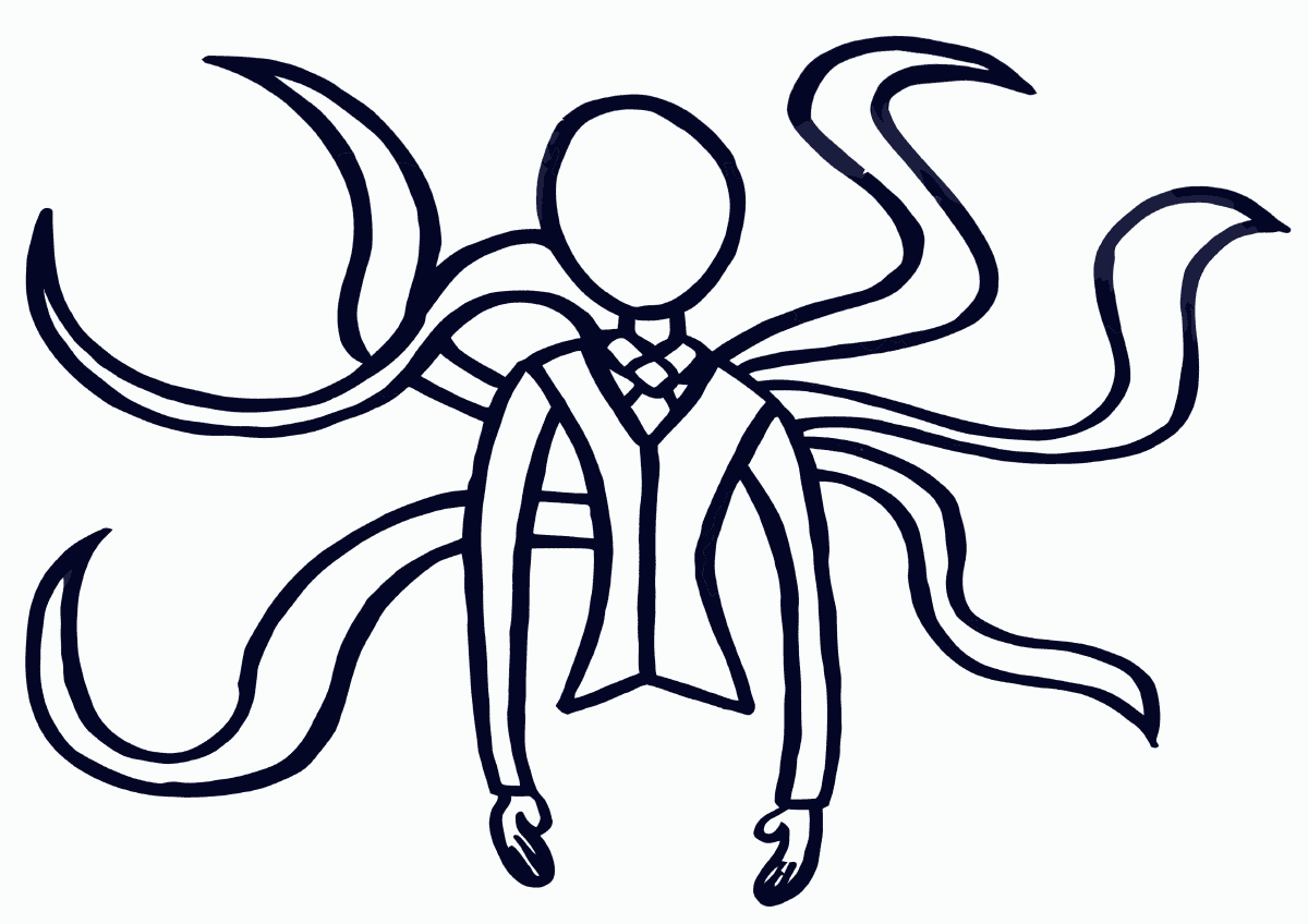 Slender Man coloring pages | Coloring pages to download and print
