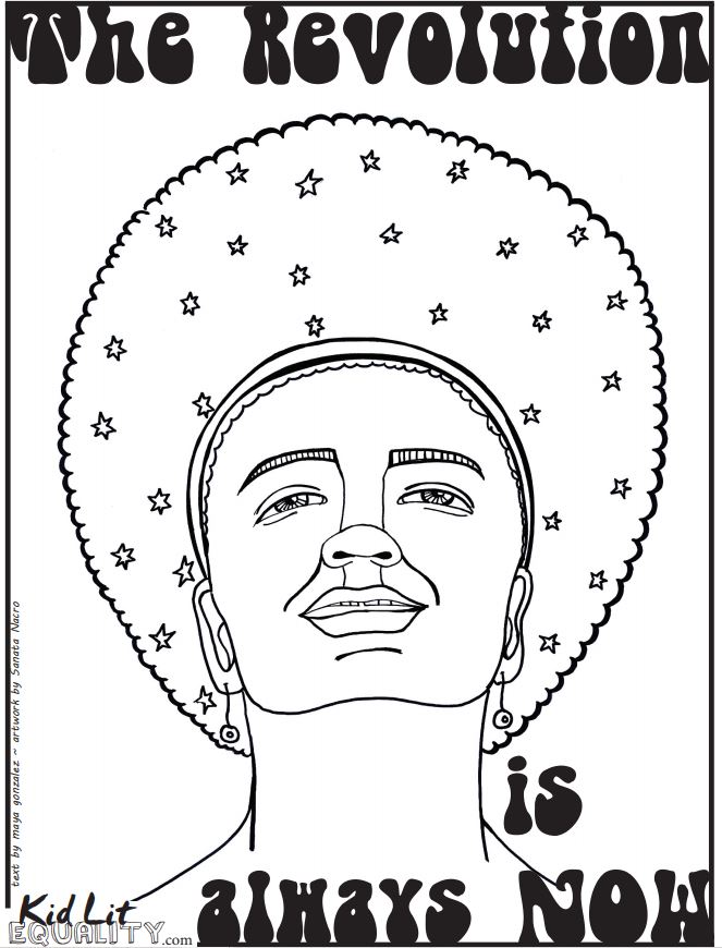 Materials for BLM Week of Action include coloring book called 'The  Revolution is Always Now,' list of demands includes funding counselors, not  cops - The Iowa Standard