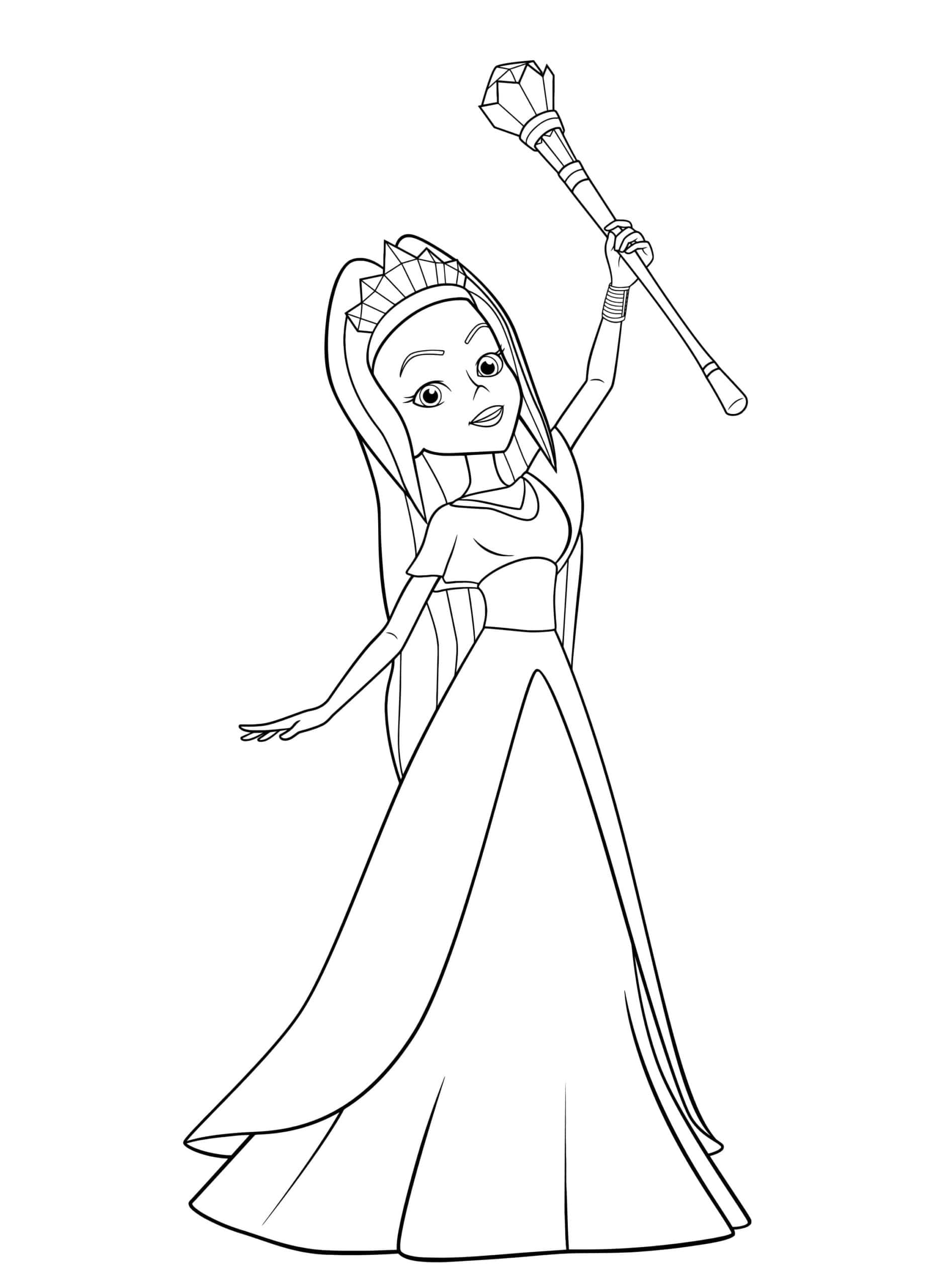 Rainbow Rangers coloring pages download for kids