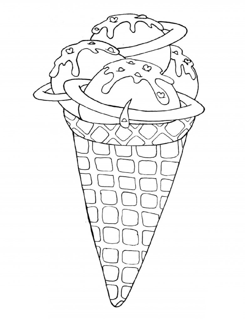 Cute Ice Cream Coloring Pages   20 Coloring   Coloring Home