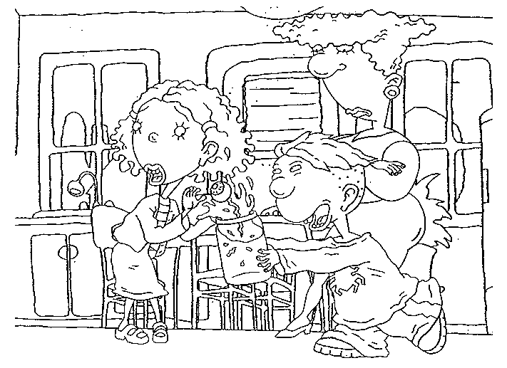 As Told By Ginger Coloring Page