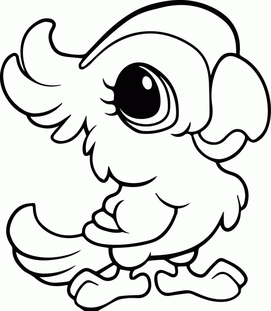 Baby Animals Coloring Page   Coloring Home