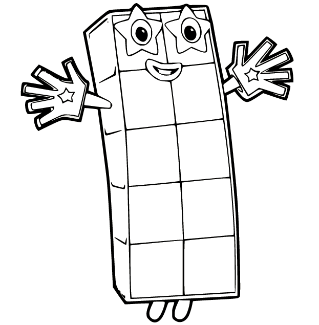 Numberblocks Coloring Pages - Coloring Pages For Kids And Adults