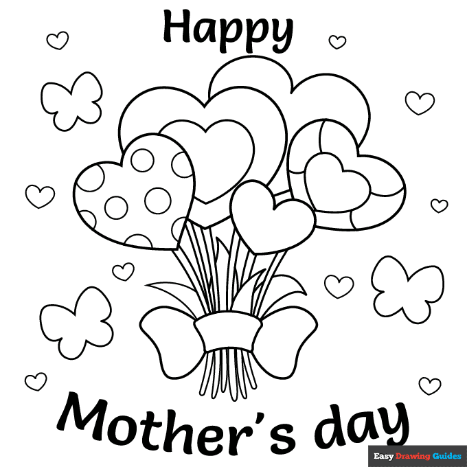 Free Printable Mother's Day Coloring Pages for Kids
