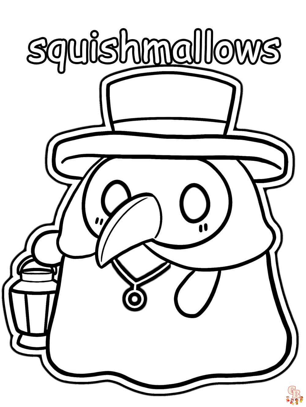 Squishmallows Coloring Pages for Kids | Free Printable Sheets