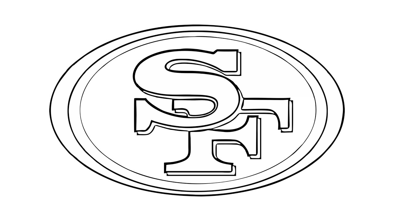 San Francisco 49ers Coloring Pages Coloring Home