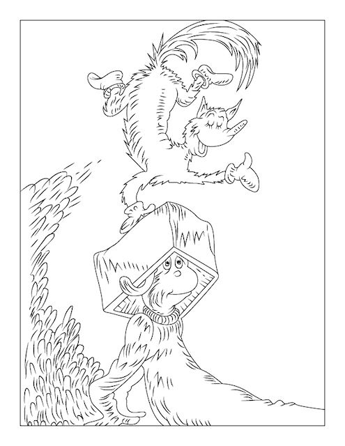 Free Dr. Seuss Coloring Page Printables to Go With Your Favorite Book! -  The Simple Homeschooler