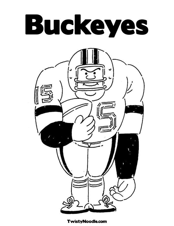 brutus buckeye coloring page