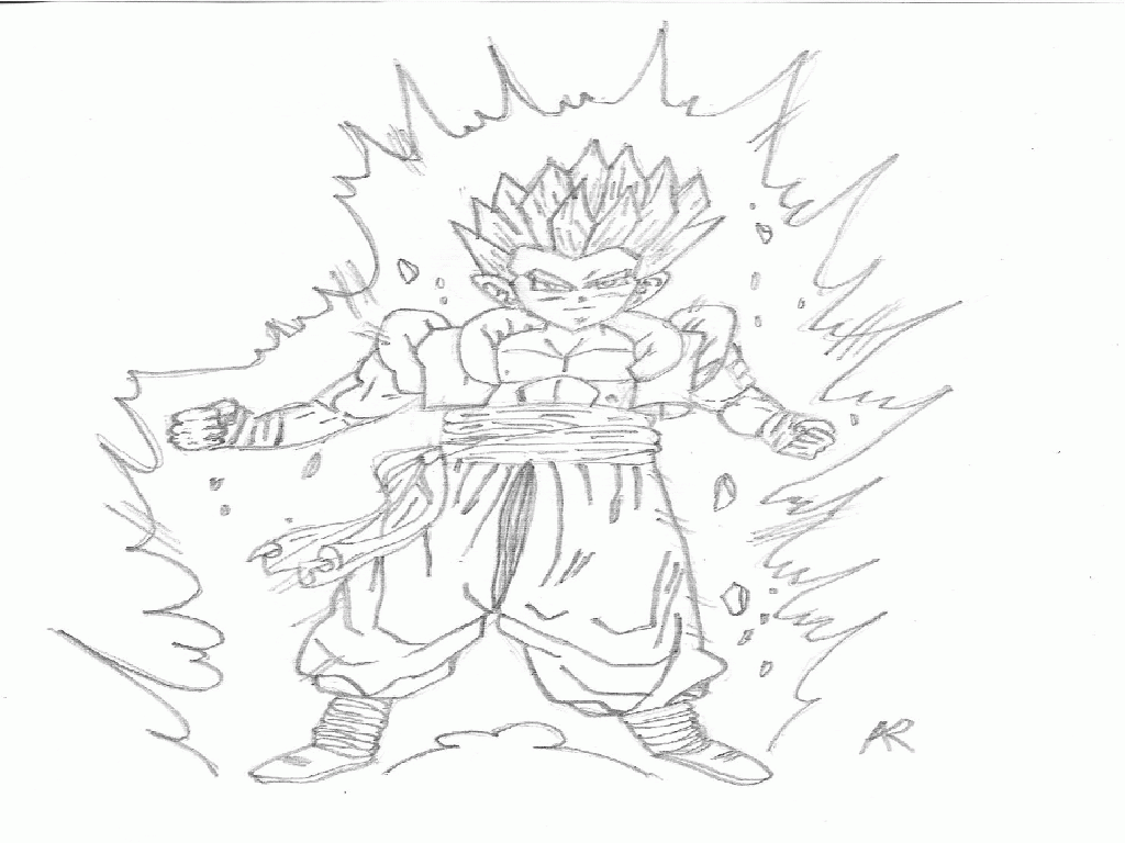free dragon ball z coloring pages of goku and vegeta inside buu ...