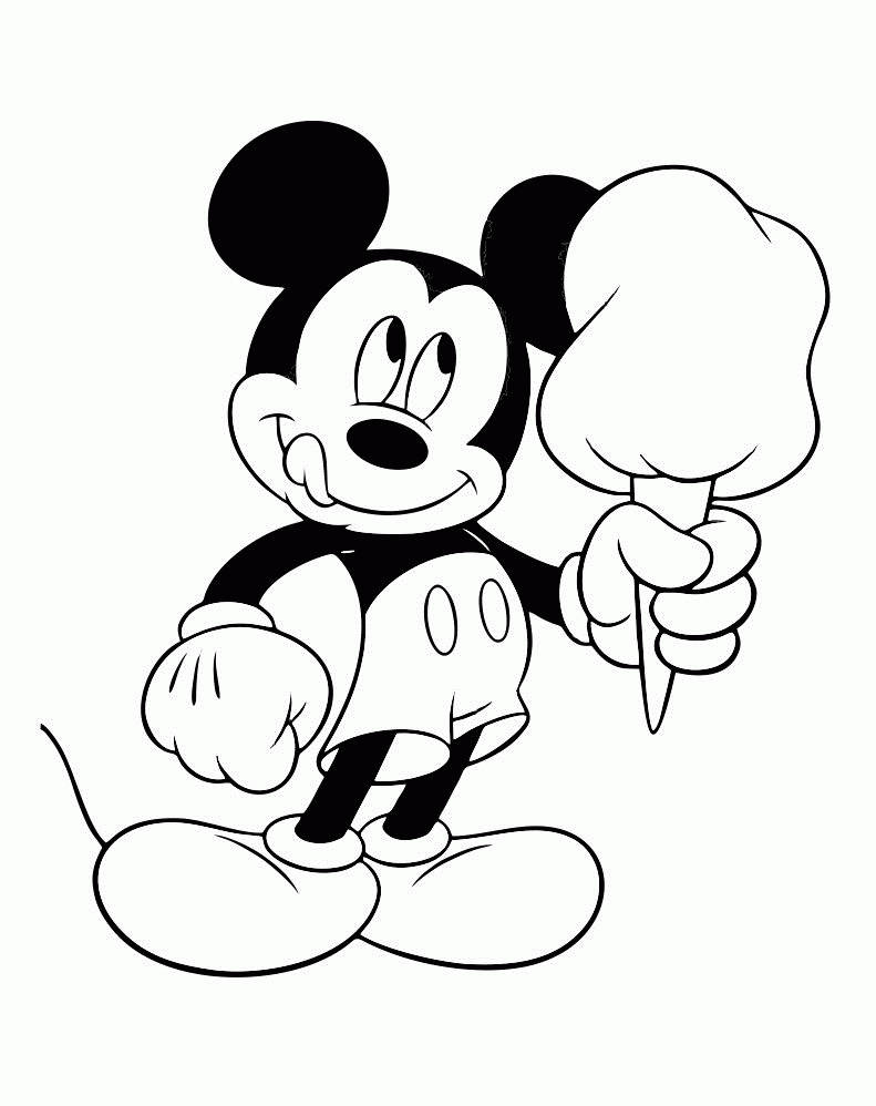 incredible Mickey Mouse Coloring Pages To Print - stunning ...