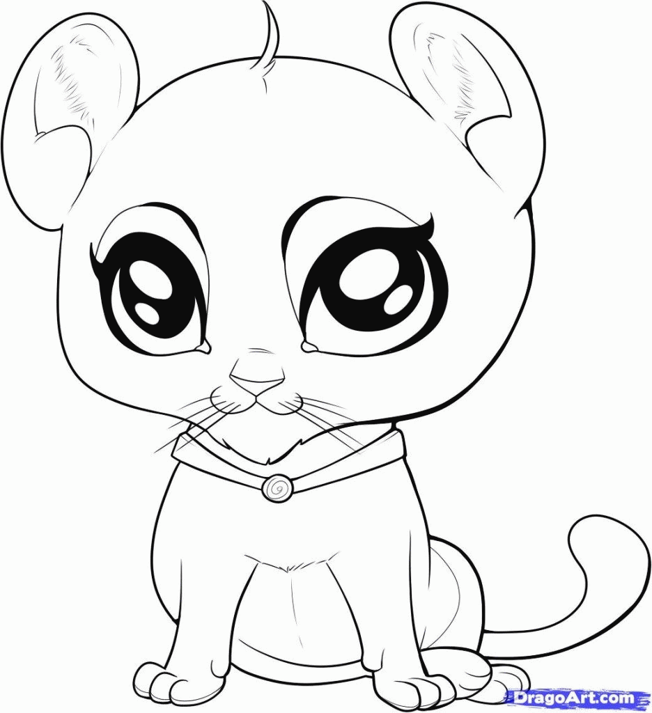 Baby Animal Christmas Coloring Pages - Coloring Home