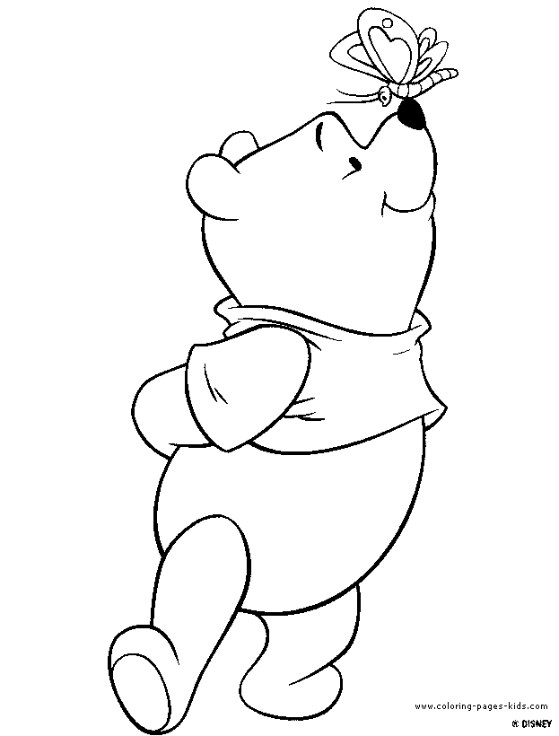 Winnie the Pooh coloring pages - Coloring pages for kids - disney ...