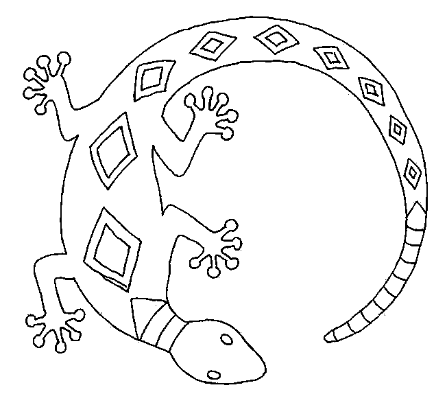 Aboriginal Art Lizard Coloring Pages - Get Coloring Pages