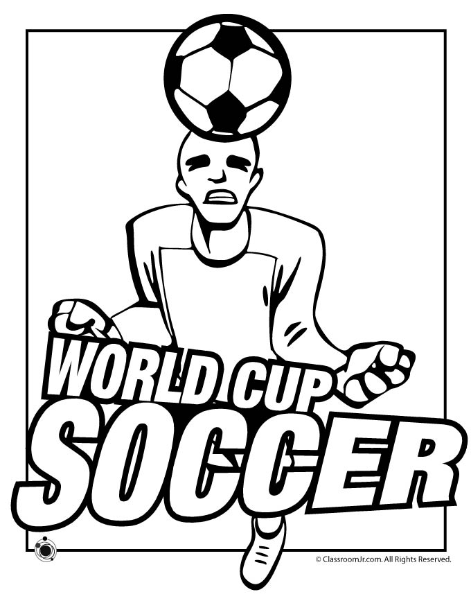 World Cup Soccer Coloring Page | Woo! Jr. Kids Activities : Children's  Publishing