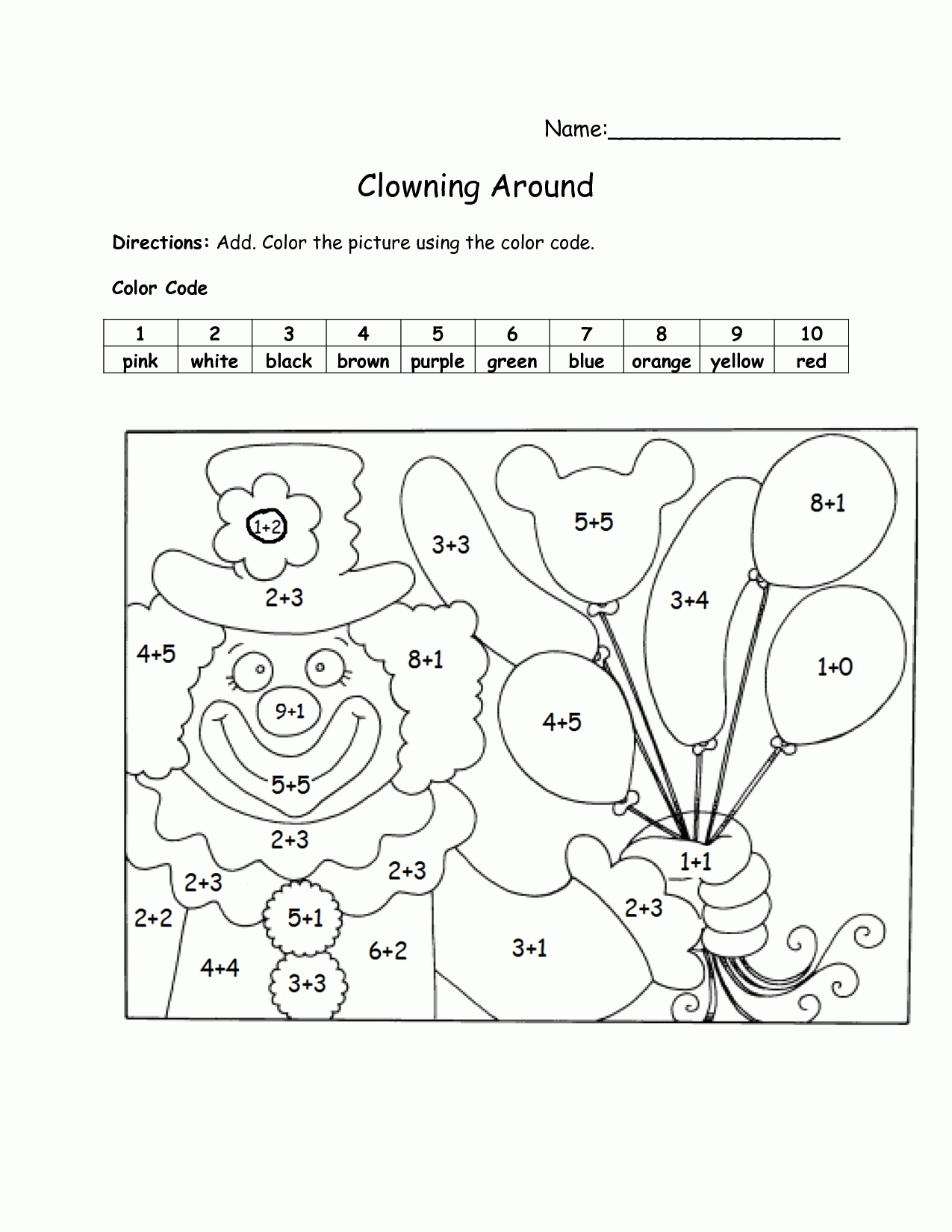 Related Addition Coloring Pages item-12102, 3rd Grade Math ...