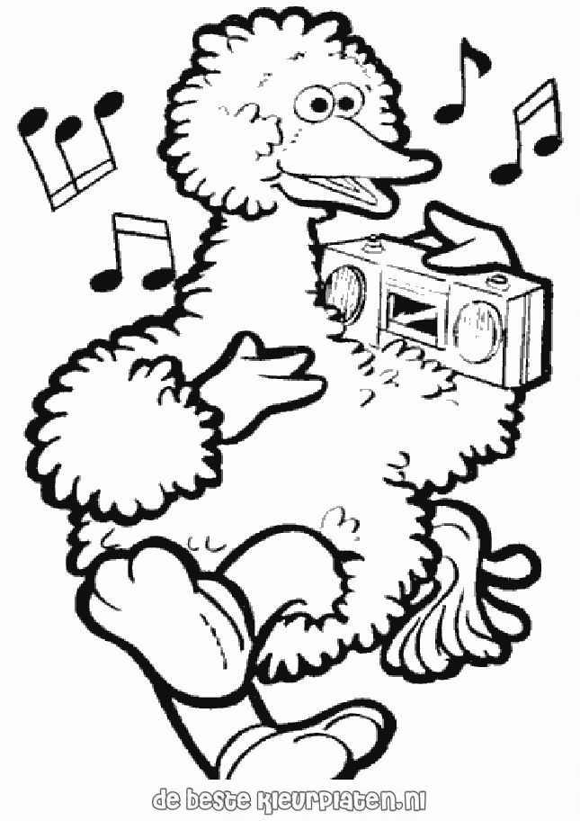 sesame street coloring pages coloring for kids 313 - Gianfreda.net