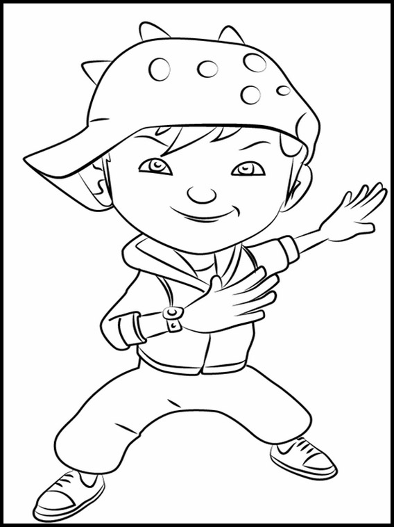 BoBoiBoy Printable Coloring Pages 11