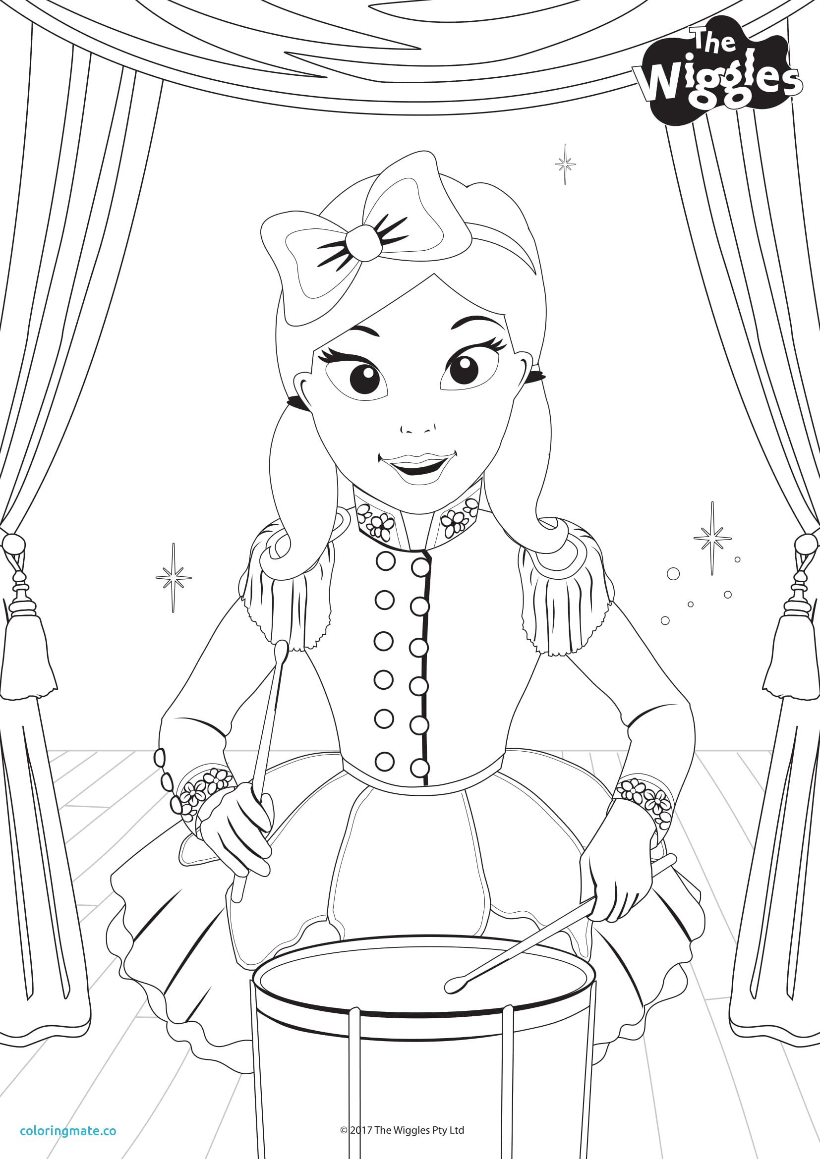 The Wiggles Coloring Pages Lovely Activity Color Emma Performer Ready  Steady Wiggle Sprout Of Coloriafes Disney | Wiggles birthday, Emma wiggle, Coloring  pages