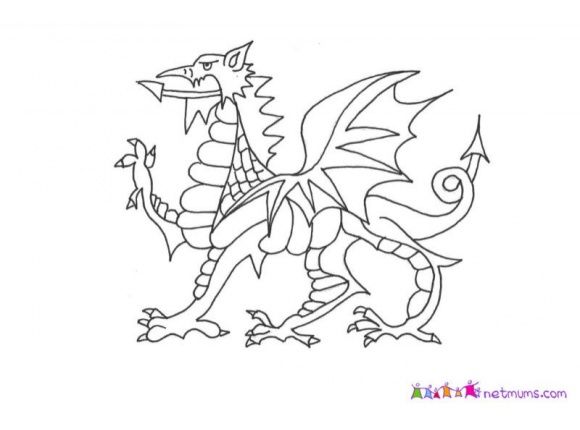 St David's Day pictures to print & colour | Saint david's day ...