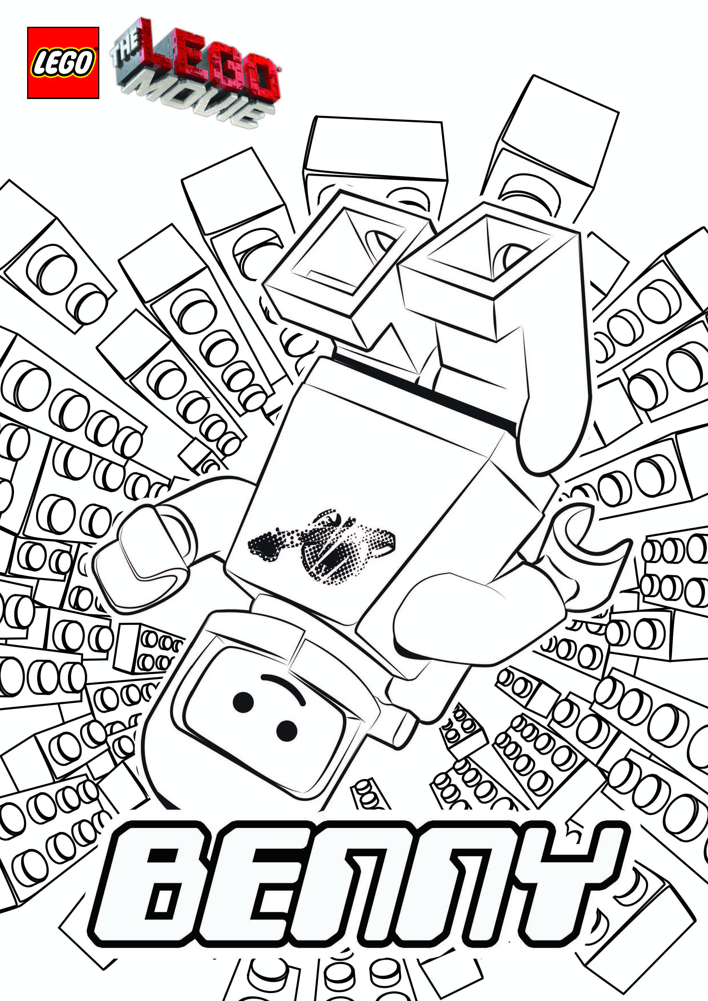 Lego Movie Coloring Pages Coloring Home