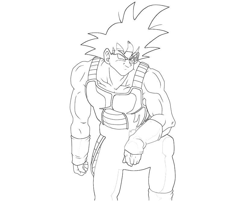 bardock coloring pages (Updated 2023)