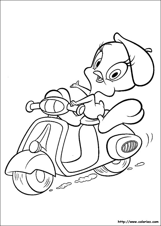 Scooter #24 (Transportation) – Printable coloring pages