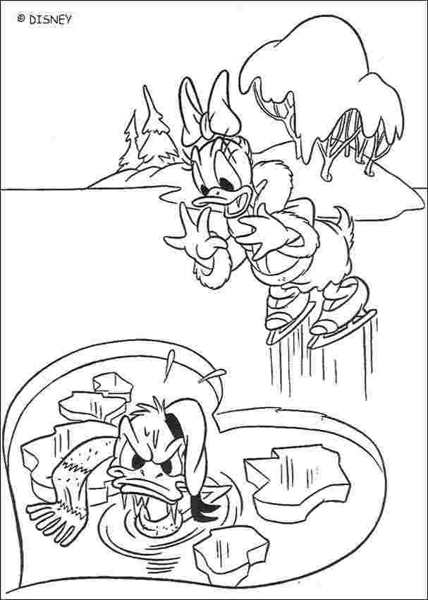 valentines day duck coloring pages special donald duck ...