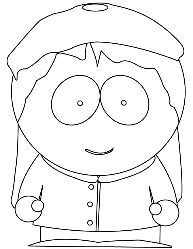 Free Printable South Park Coloring Pages Great - Coloring pages