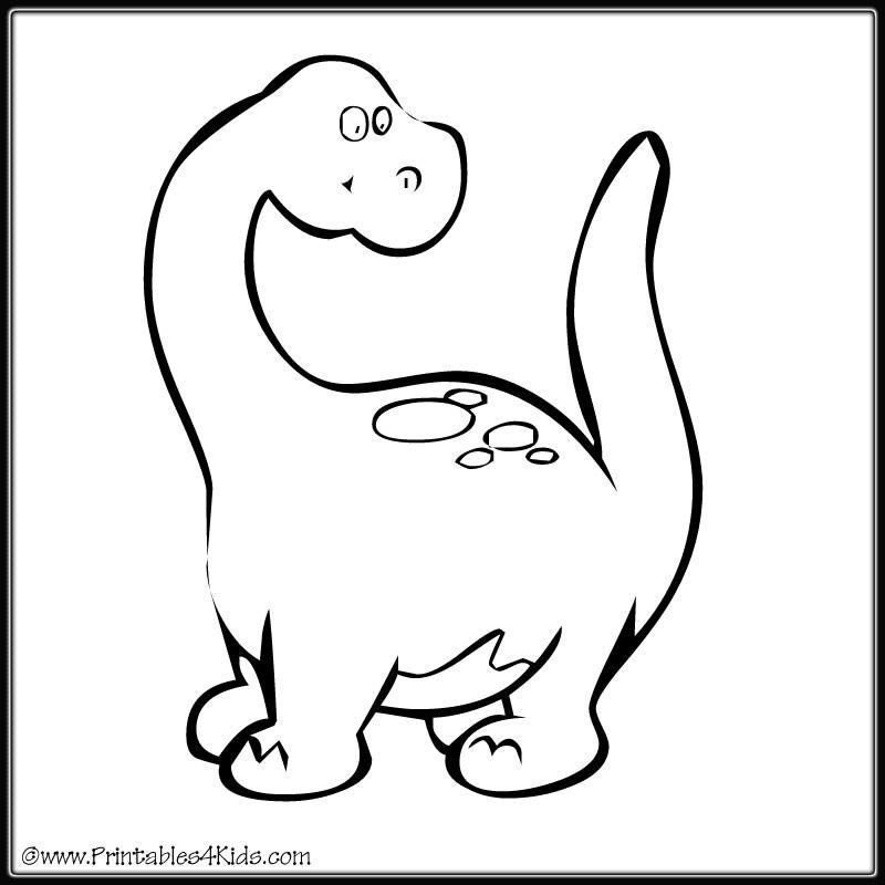 Dinosaur Coloring Picture #10 - Long Neck Dinosaur Coloring Pages ...
