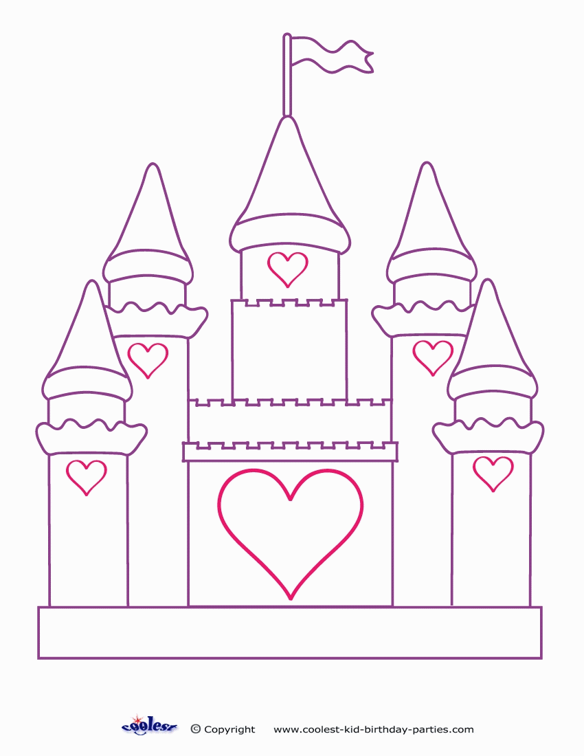 Skills Free Coloring Pages Of A Castle Widetheme Coloring Home