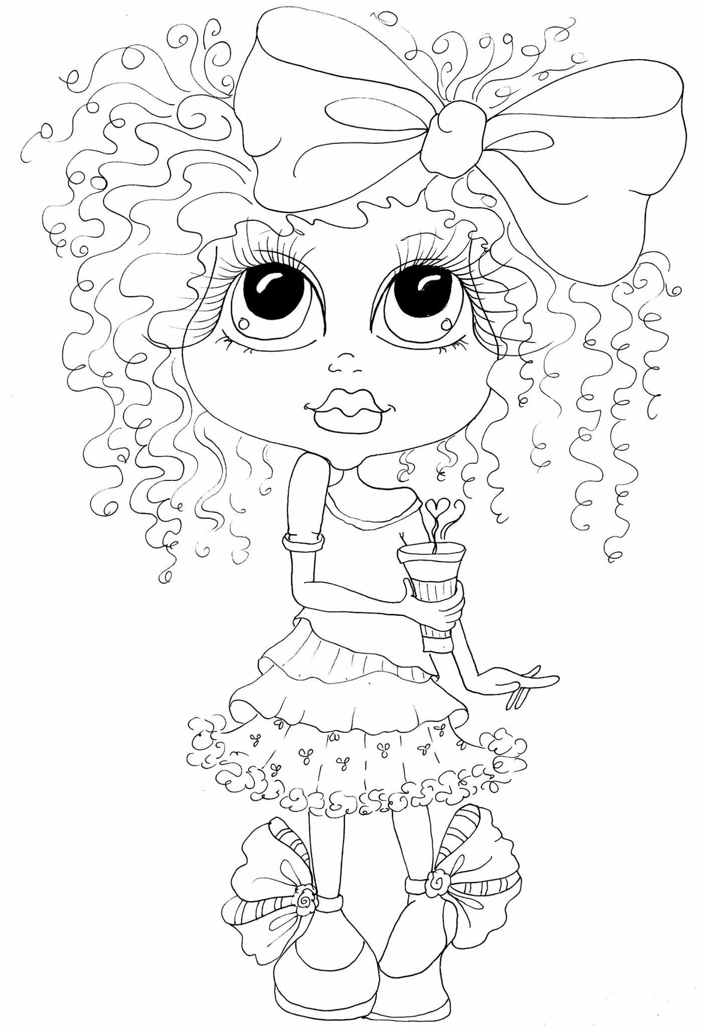 Big Eye Kids Coloring Page Ideas. Coloring Page, Coloring Books, Big