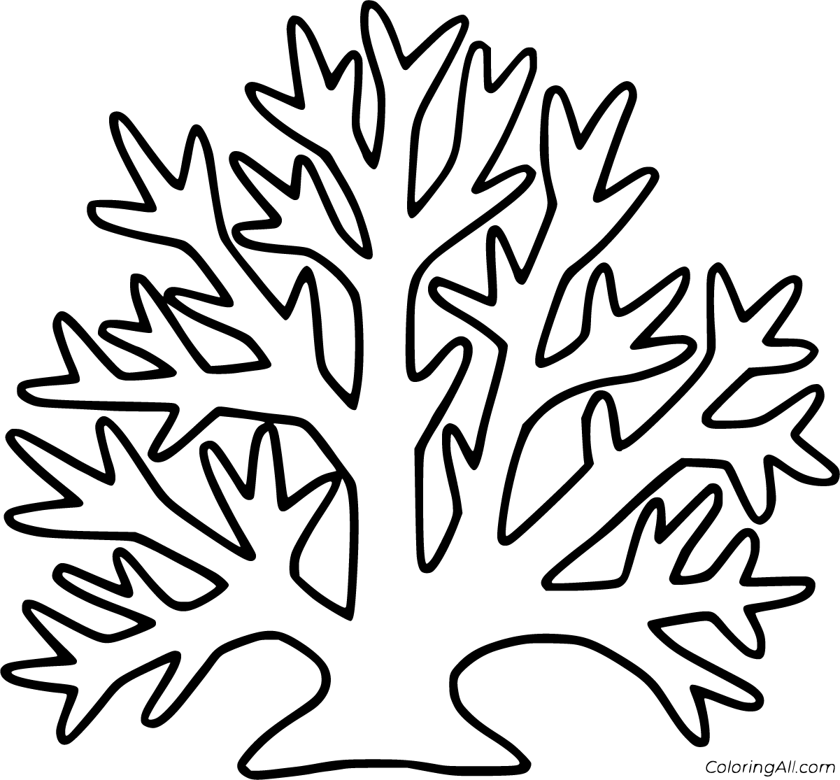 Coral Coloring Pages - ColoringAll
