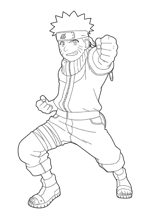 Awesome Naruto Coloring Pages - Coloring Pages For All Ages