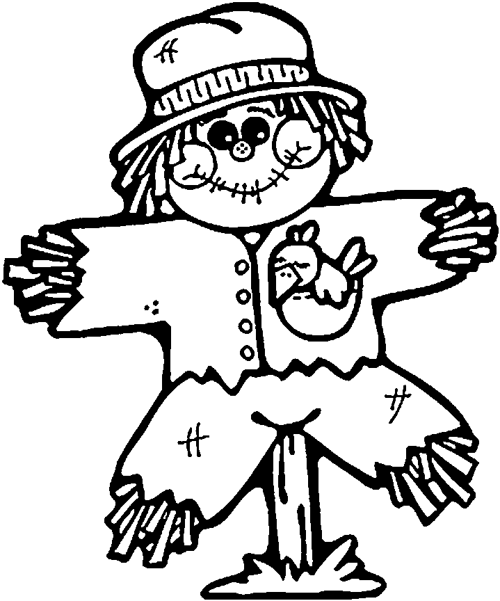 Scarecrow Coloring Pages To Download And Print For Free Coloring Home