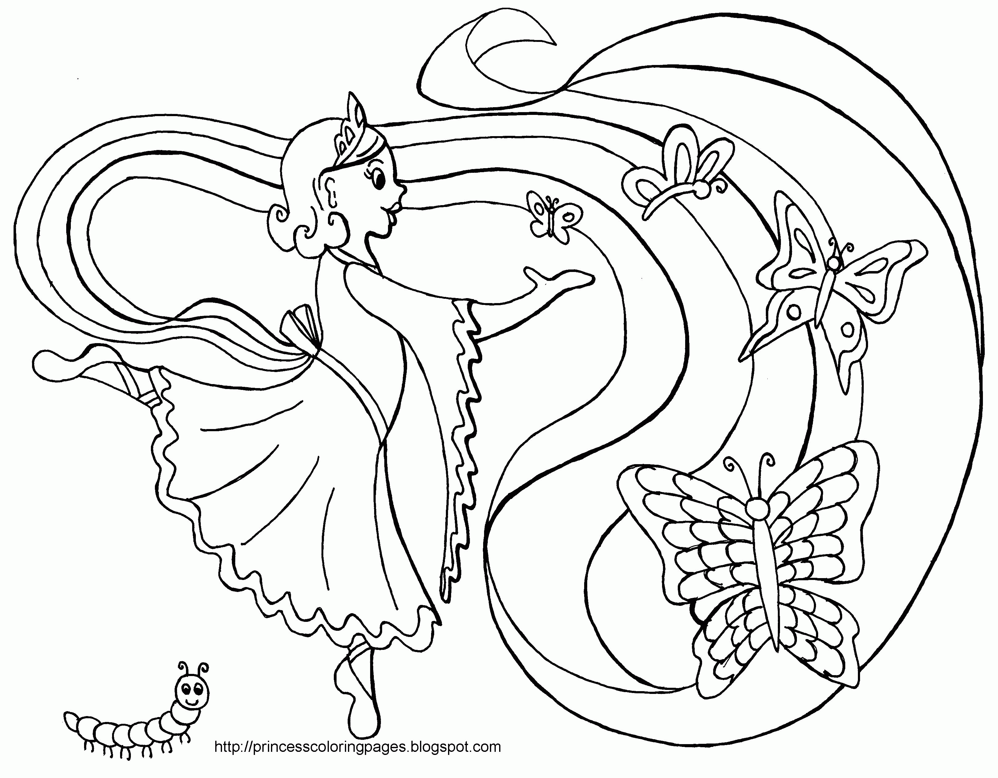 princess coloring pages. all disney princess coloring pages ...