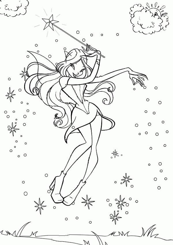 the fairies coloring pages  coloring home